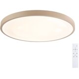  Brilagi - LED prigušiva svetiljka GLASS POOL DOUBLE LED/80W/230V 60 cm bež + daljinski upravljač | Eponuda.com