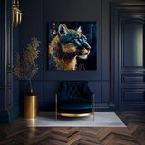 Dekorativna Slika na platnu - premium art - silent puma's gaze () | shoptok.hr