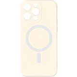 AVIZAR Ovitek MagSafe za iPhone 15 Pro Max, Soft Touch, Fast Mag Cover Series - umazano bel, (21136734) Cene