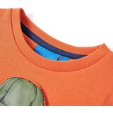  Dječja topla majica tamnonarančasta 128 | shoptok.hr