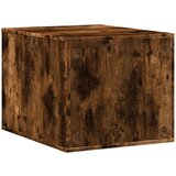 vidaXL Omara za mačje stranišče dimljeni hrast 47x59x42 cm inž. les | Shoptok.si