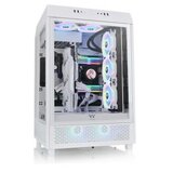 Thermaltake The Tower 500 SnowMid tower case, TG, bijela, 2x Standard 120mm fan | Eponuda.ba