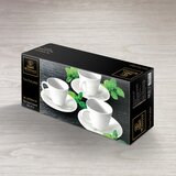  Set 2 Skodelic in Podstavkov, Porcelan, 180ml | Shoptok.si