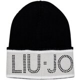 Liu Jo BEANIE C/BLOCK LOGO 2F5011 M0300 Crna Cijene