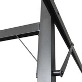  Pergola s pomičnim krovom smeđesiva 395x292x230 cm | shoptok.hr