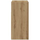  Komoda s LED svjetlima boja hrasta 80x35x75cm konstruirano drvo | shoptok.hr