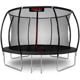  Vrtni profilirani trampolin 12 ft / 374 cm s unutarnjom zaštitnom mrežom Neo-Sport | shoptok.hr