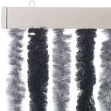  Zastor protiv muha sivo-crni 100 x 230 cm od šenila | shoptok.hr