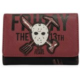 Loungefly Friday The 13th Jason Mask Tri-Fold Wallet Cene'.'