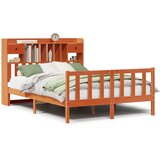Krevet s regalom za knjige bez madraca 150x200 cm od borovine | shoptok.hr