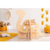 Adeko Otroška knjižna omara iz borovega lesa v naravni barvi 72x68 cm Diplo - Adeko | Shoptok.si