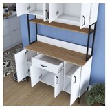Hanah home Komoda s ladicama JE127 3401, 120x198,6x40 cm, Bijela | Eponuda.ba