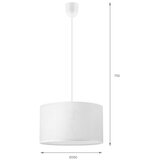 Brilagi Luster na sajli SIRIJA MODERN 1xE27/60W/230V pr. 35 cm bela | Eponuda.com