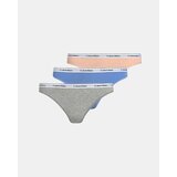 Calvin Klein Jeans Spodnje hlače 000QD5207EW9G BIKINI 3PK Večbarvna cene
