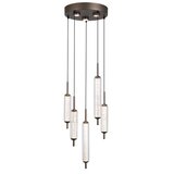 Searchlight 76210-5CL - led prigušiva luster na sajli cattail LED/24W/230V | Eponuda.com