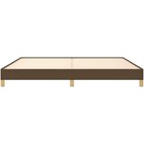  Posteljni okvir temno rjava 200x200 cm blago, (20725932) | Shoptok.si