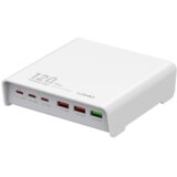  Kućni punjač LDNIO Q605, QC4+, PD3.0, SCP, PPS, VOOC, 120W total power beli Cene