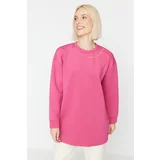 Trendyol Sweatshirt - Pink - Oversize