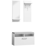 Molarem Home Set za hodnik P-003 - lamelirana ploča - bijeli | shoptok.hr