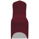 Maison Chic Prevleka za zunanjo pohištvo - Raztegljive prevleke za stole 100 kosov bordo barve, (21795654) Cene