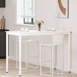  Stol za bar Bijelo 110 x 55 x 105 cm Čvrsto borovo drvo | shoptok.hr