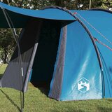  Tunelski šator s krovom Plava i siva 740 x 370 x 220 cm | shoptok.hr