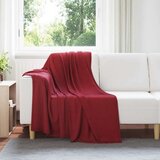  Pokrivači za bacanje 24 pcs Bordeaux Crvena 170 x 130 cm Runo | shoptok.hr