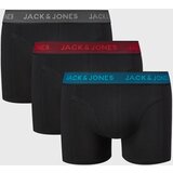 Jack & Jones Muške bokserice 3/1 crne