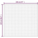 vidaXL Obtežena odeja siva 220x240 cm 11 kg blago | Shoptok.si
