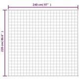 vidaXL Teška deka siva 220x240 cm 11 kg od tkanine | shoptok.hr