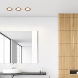  led ugradno plafonsko svetlo woody spot LED/12,5W/230V 3000K, orah, prečnik 16 cm | Eponuda.com
