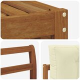  Set vanjskih sofa 6 kom. Prirodna i krem | shoptok.hr