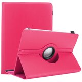 Cadorabo Ohišje tabličnega računalnika združljiv z LG v roza barvi - 360 stopinj Faux Leather Protective Cover z funkcijo stojala in elastičnim pasom, (20608402) | Shoptok.si