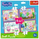  4-u-1 slagalica (12, 15, 20, 24) – Peppa voli avanture – Trefl 34672 | shoptok.hr