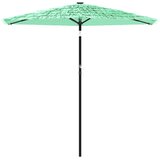  Vrtni suncobran s čeličnom šipkom zeleni 223x223x213 cm | Eponuda.ba