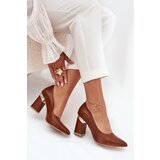 Boto Leather Pumps Lewski 3117 Dark Brown | shoptok.hr