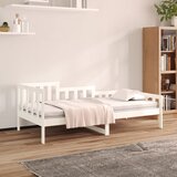 vidaXL Dnevni ležaj bijeli 90 x 190 cm od masivne borovine Cijene