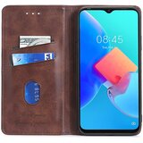 INORCO Za Tecno Spark 10 4G telefonski ovitek z režami za kartice, etui za telefon s stojalom iz goveje kože iz PU usnja, (22034281) | Shoptok.si