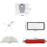 INORCO Za Max, Max+, Plus,T8 Hepa filter robotski sesalnik rezervni deli Mop krpa vrečka za prah, črna, (22020499) | Shoptok.si