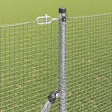  Temeljna zavarena žičana ograda 50 x 1,6 m Srebrna Mreža | shoptok.hr