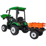 Traktor na akumulator s prikolicom MEGA D68 - zeleni | shoptok.hr