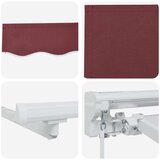  Okvir tende Tamno crvena 300 x 200 cm Poliester s PU premazom | Eponuda.ba