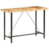 vidaXL Barska miza 150x70x107 cm robusten mangov les | Shoptok.si