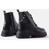 Gemre Graphite insulated girls' lace-up ankle boots Basara | ePonuda.com