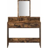  Toaletni stol s ladicama Dimljeni hrast 100 x 41 x 140 cm | shoptok.hr