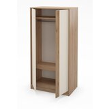 Marckeric Krem/u prirodnoj boji ormar u dekoru hrasta 90x180x53 cm Dennis – | shoptok.hr