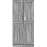  Ormar siva boja hrasta 82,5x51,5x180 cm od konstruiranog drva Slike