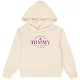 Tommy Hilfiger Sweater majica pastelno žuta / ljubičasta / crna