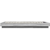  Okvir za krevet s LED svjetlima siva Sonoma 90 x 190 cm drveni | shoptok.hr