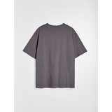 Sinsay Pamučna majica loose fit kratkih rukava | shoptok.hr